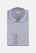 Regular Business Hemd Karo in Hellblau |  Seidensticker Onlineshop