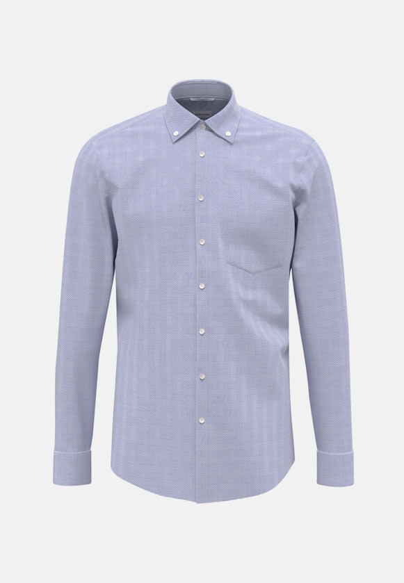 Regular Business shirt Check in Light Blue |  Seidensticker Onlineshop
