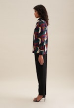 Shirtbluse Druck in Schwarz |  Seidensticker Onlineshop