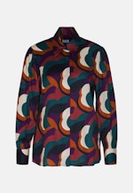 Shirtbluse Druck in Schwarz |  Seidensticker Onlineshop