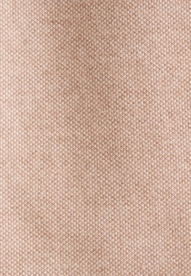 Shaped Flannel shirt Structure in Brown |  Seidensticker Onlineshop