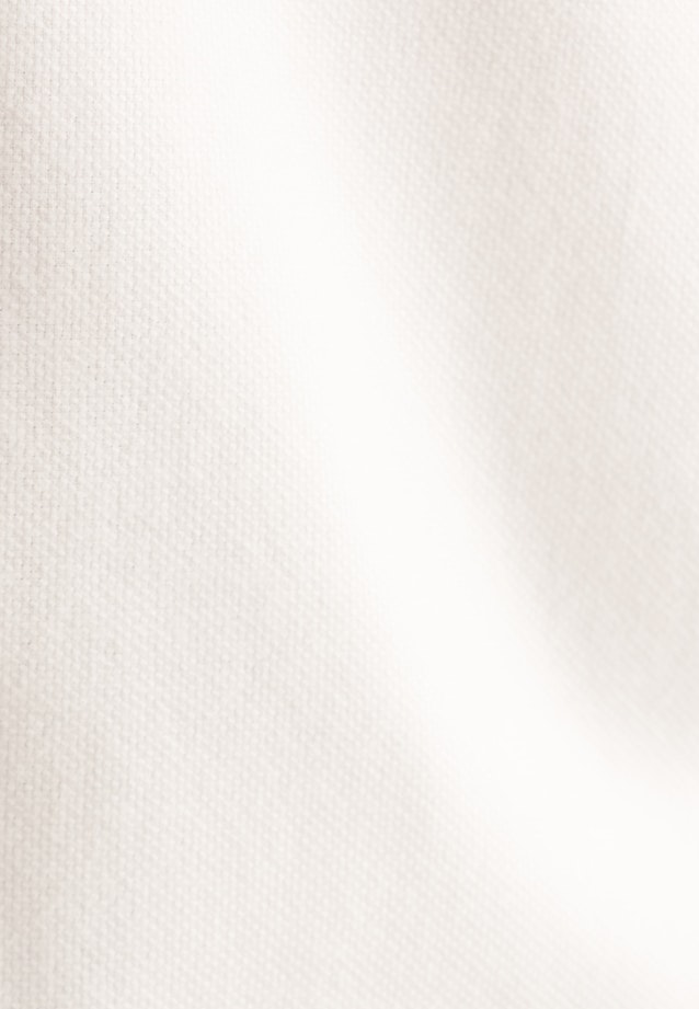 Shaped Flannel shirt Structure in White |  Seidensticker Onlineshop