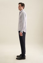 Slim Business Hemd Kleinmuster in Braun |  Seidensticker Onlineshop