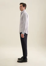 Slim Business Hemd Kleinmuster in Braun |  Seidensticker Onlineshop