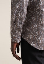 Slim Business Hemd Druck in Grau |  Seidensticker Onlineshop