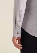 Shaped Business Hemd Kleinmuster in Braun |  Seidensticker Onlineshop