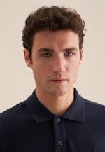 Regular Polo Uni in Dunkelblau |  Seidensticker Onlineshop