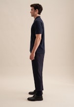 Regular Polo Uni in Dunkelblau |  Seidensticker Onlineshop