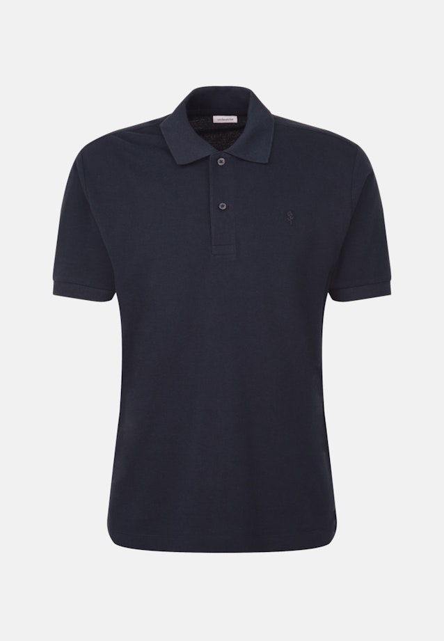 Regular Polo Uni in Dunkelblau |  Seidensticker Onlineshop