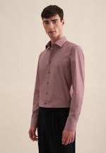 Shaped Business Hemd Druck in Orange |  Seidensticker Onlineshop