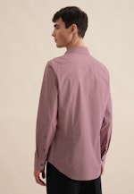 Shaped Business Shirt Print in Orange |  Seidensticker Onlineshop