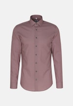 Shaped Business Hemd Druck in Orange |  Seidensticker Onlineshop