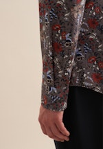 Shaped Business Shirt Print in Grey |  Seidensticker Onlineshop