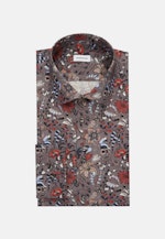 Shaped Business Shirt Print in Grey |  Seidensticker Onlineshop