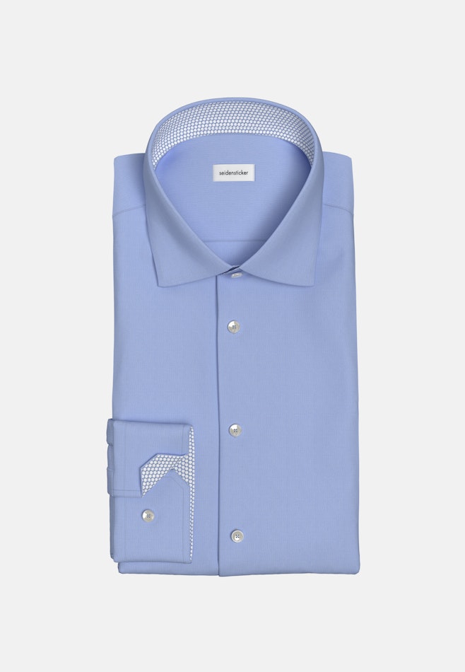 Shaped Chemise d'affaires Uni dans Bleu Clair | Boutique en ligne Seidensticker