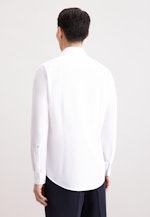Slim Business shirt Uni in Weiß |  Seidensticker Onlineshop