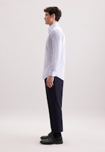 Regular Business shirt Check in Hellblau |  Seidensticker Onlineshop