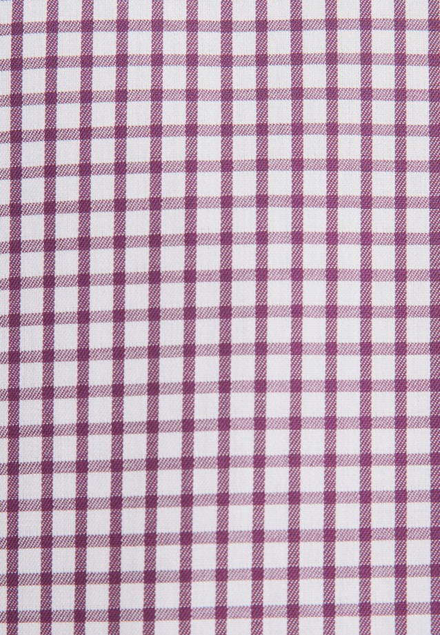Regular Business Hemd Karo in Lila |  Seidensticker Onlineshop