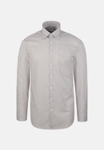 Regular Business shirt Check in Braun |  Seidensticker Onlineshop