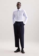 Slim Business Hemd Karo in Hellblau |  Seidensticker Onlineshop