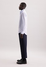 Slim Business shirt Check in Hellblau |  Seidensticker Onlineshop