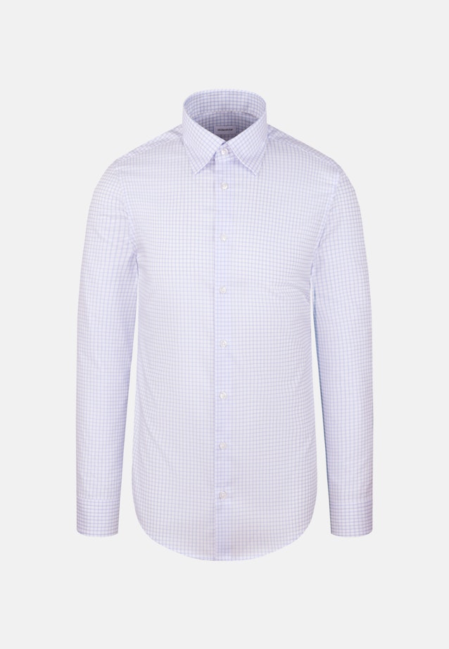 Slim Business Hemd Karo in Hellblau |  Seidensticker Onlineshop