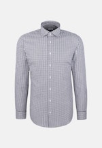 Slim Business shirt Check in Dunkelblau |  Seidensticker Onlineshop