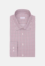 Slim Business shirt Check in Lila |  Seidensticker Onlineshop