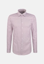 Slim Business shirt Check in Lila |  Seidensticker Onlineshop