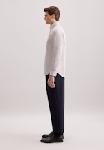 Slim Business shirt Check in Braun |  Seidensticker Onlineshop