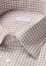 Slim Business Hemd Karo in Braun |  Seidensticker Onlineshop