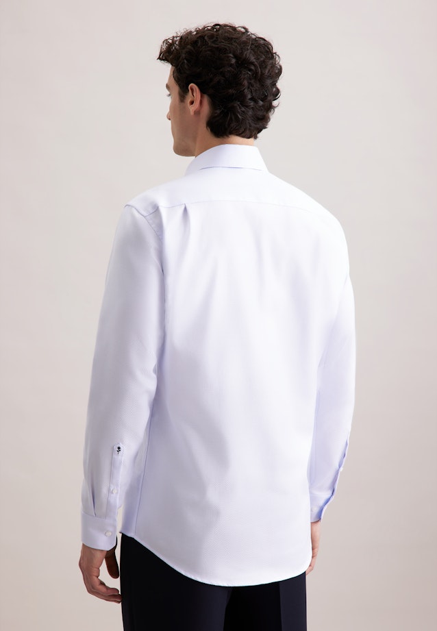Regular Business Shirt Check in Light Blue |  Seidensticker Onlineshop