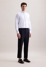 Regular Business Shirt Check in Light Blue |  Seidensticker Onlineshop
