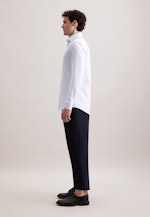 Regular Business Shirt Check in Light Blue |  Seidensticker Onlineshop