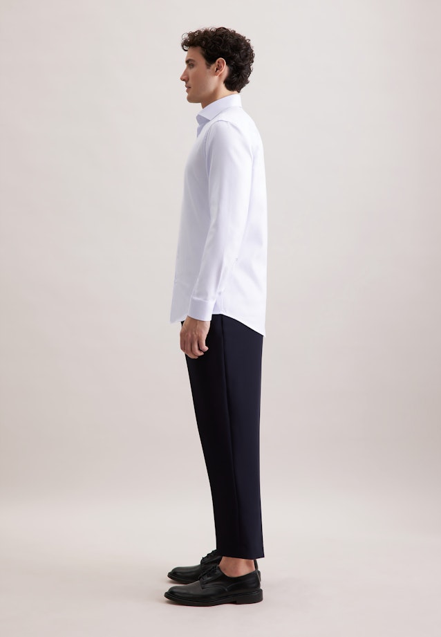 Regular Business Hemd Karo in Hellblau |  Seidensticker Onlineshop