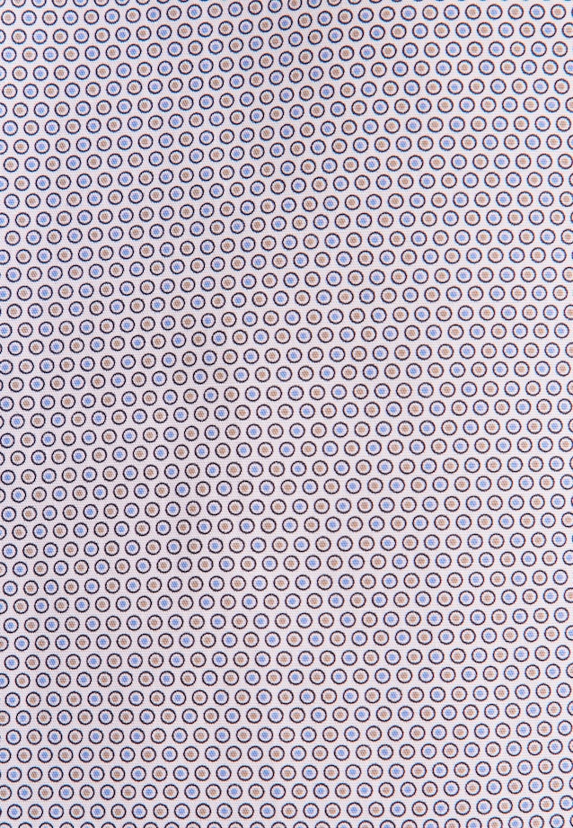 Regular Business Hemd Druck in Beige |  Seidensticker Onlineshop