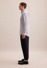 Regular Business Shirt Print in Beige |  Seidensticker Onlineshop