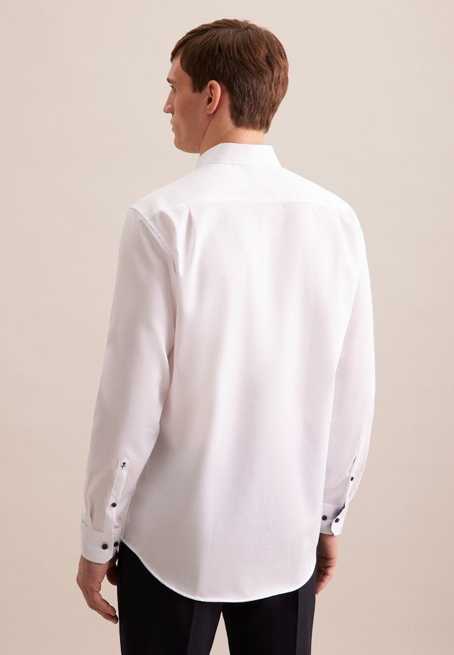 Regular Business Hemd Uni in Weiß |  Seidensticker Onlineshop