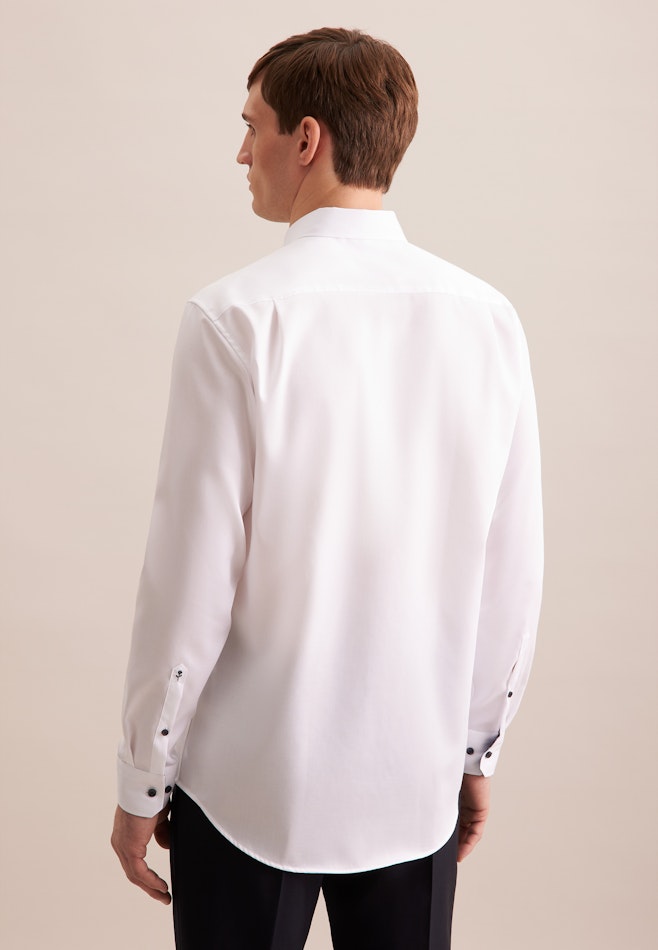 Regular Business Hemd Uni in Weiß | Seidensticker Onlineshop