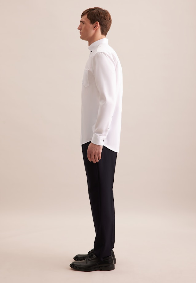 Regular Business Hemd Uni in Weiß |  Seidensticker Onlineshop