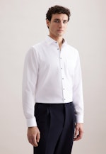 Regular Business Hemd Uni in Weiß |  Seidensticker Onlineshop