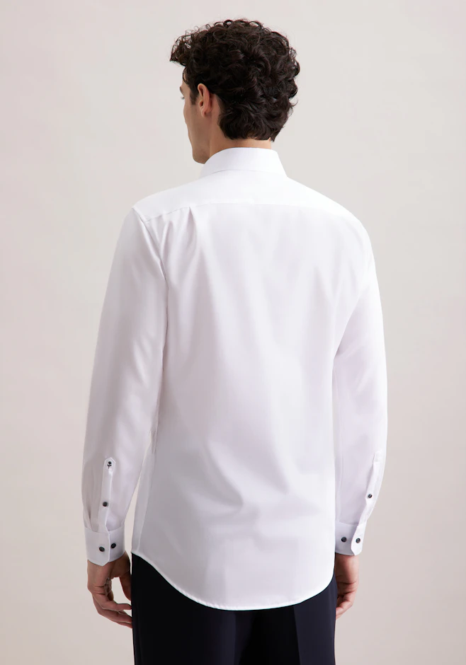 Regular Business Hemd Uni in Weiß | Seidensticker Onlineshop