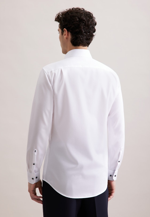 Regular Business Hemd Uni in Weiß |  Seidensticker Onlineshop