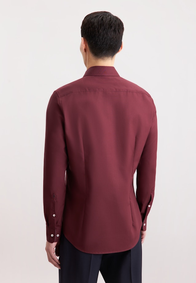 Slim Business Hemd Uni in Rot |  Seidensticker Onlineshop