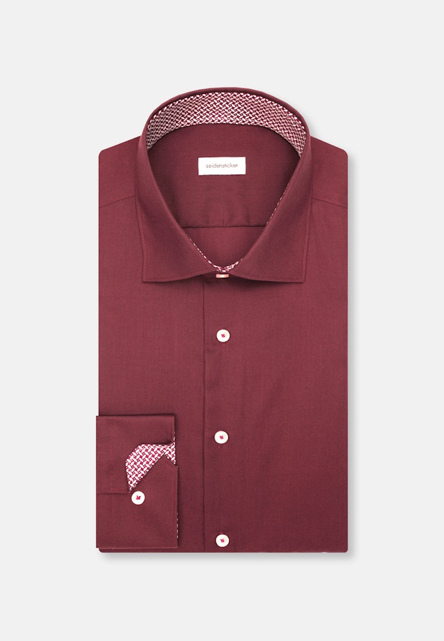 Slim Business Hemd Uni in Rot |  Seidensticker Onlineshop
