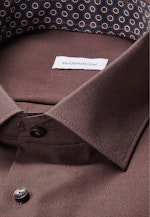Slim Business shirt Uni in Braun |  Seidensticker Onlineshop