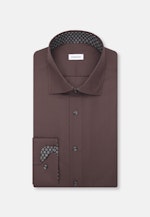 Slim Business shirt Uni in Braun |  Seidensticker Onlineshop