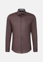 Slim Business Hemd Uni in Braun |  Seidensticker Onlineshop