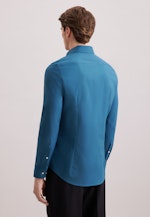 Slim Business shirt Uni in Grün |  Seidensticker Onlineshop