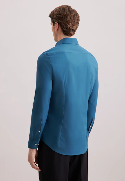 Slim Business Hemd Uni in Grün |  Seidensticker Onlineshop